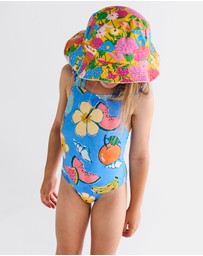 Kip&Co - Follow The Sun Yellow Beach Hat - Babies-Teens