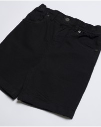 Stock & Co. - Axis Elastic Waist Stretch Denim Short - Youth