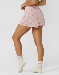 Lorna Jane - Cherry Sorbet Pyjamas Shorts