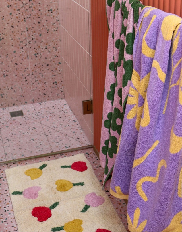Mosey Me - Floral Dreams Towel Sheet