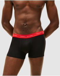 Tommy Hilfiger - 5-Pack Signature Repeat Logo Waistband Trunks