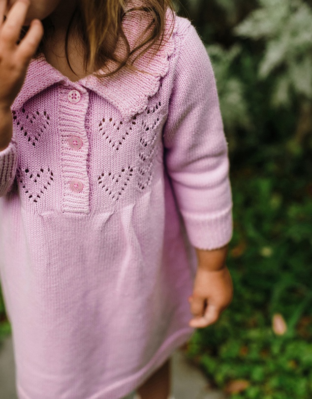 Fleur Harris - 'Days of Enchantment' Heart Dress in Lilac