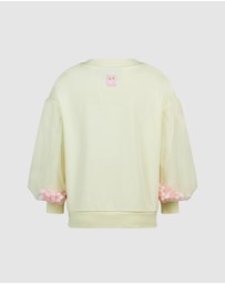 Rock Your Kid - Disney Thumper Pom Pom Sweatshirt in Cream