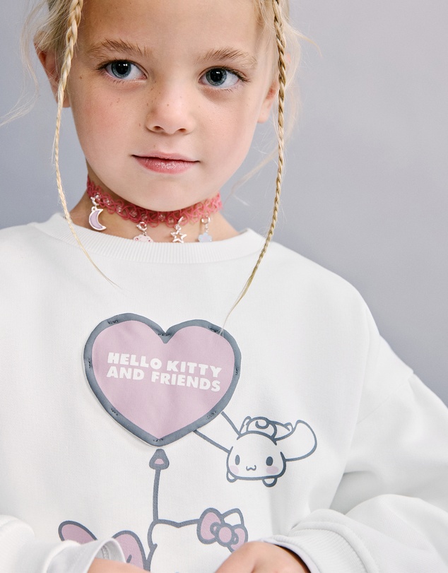 M.N.G - HK Heart Sweatshirt - Babies-Kids