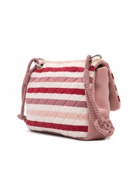 Pre-Loved by Azura Reborn - Pre-Loved chanel Striped Quilted Messenger Bag