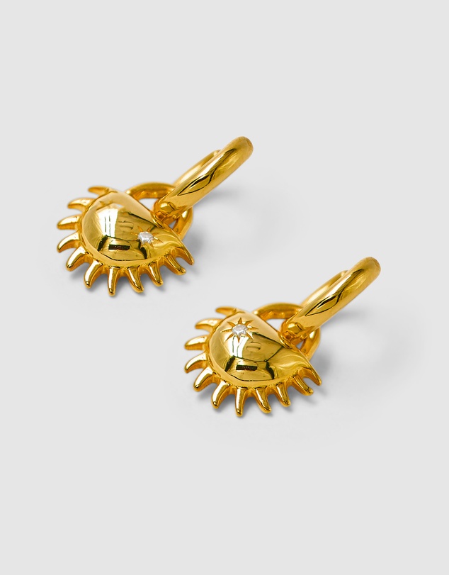 Brie Leon - Solida Charm Earrings