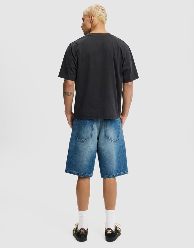 Cotton On - Baggy Denim Shorts
