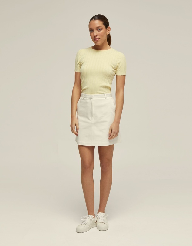Oxford - Sasha Crew Neck Rib Knit