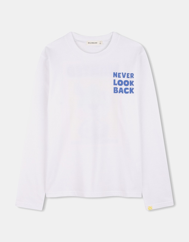 Billieblush - Never Look Back Long Sleeve T-Shirt - Kids-Teens
