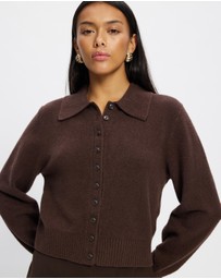 & Other Stories - Knitted Collar Cardigan