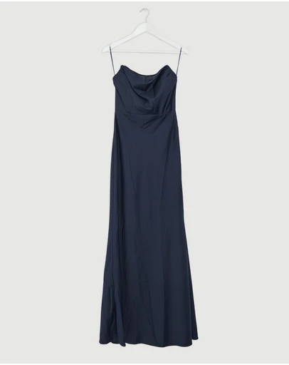 Revibe - Repaired CHANCERY Jada Strapless Corset Maxi Dress - AU 8