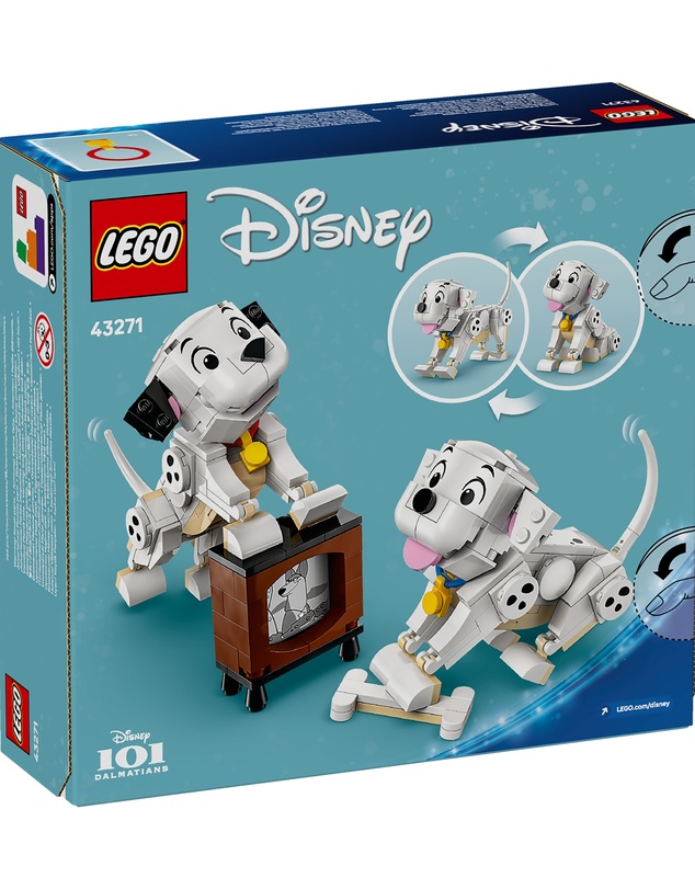 LEGO - 43271 Lucky & Penny 101 Dalmatians Puppies