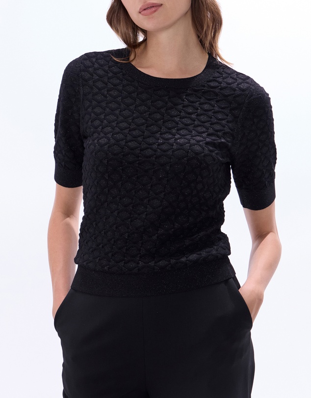 Marcs - Shimmer Flames Knit Top