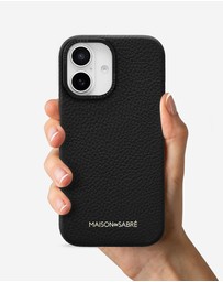Maison De Sabre - Leather Phone Case (iPhone 16)