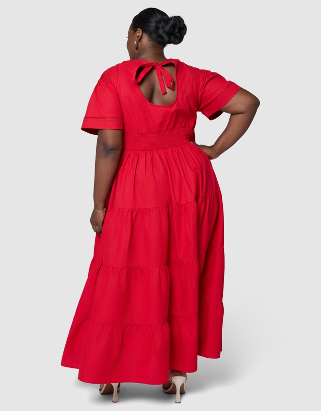 Something 4 Olivia - Abby Linen Maxi Dress