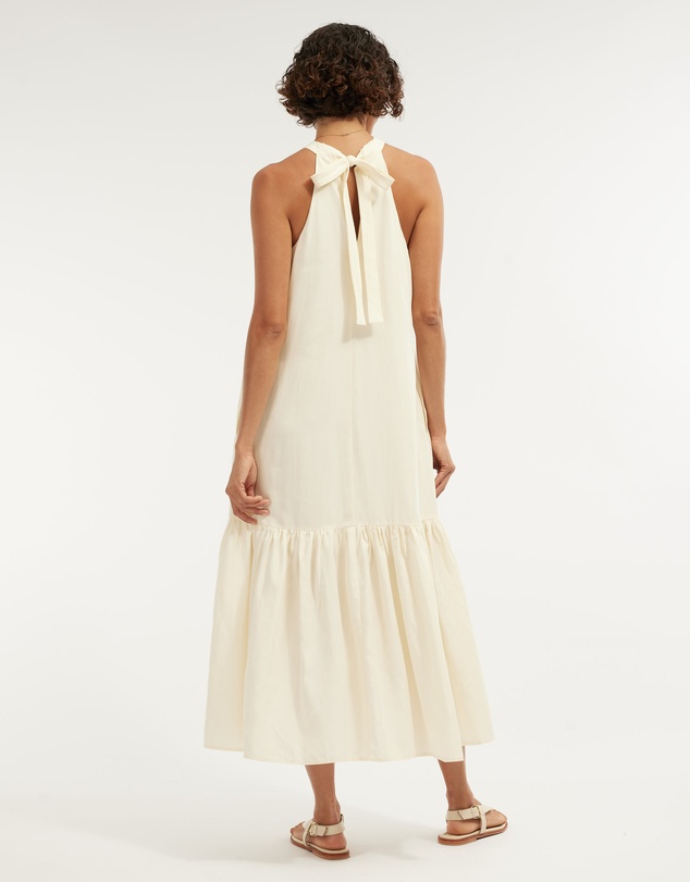 Amelius - Frankie Tie Neck Maxi Dress