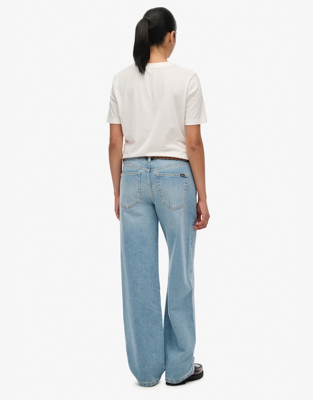 Superdry - Mid Rise Wide Leg Jean