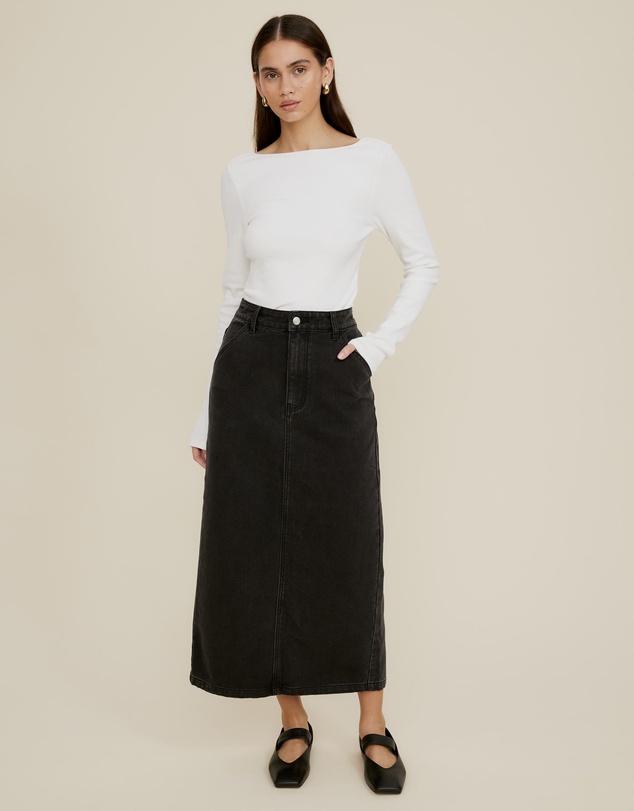 The Fated - Lover Denim Skirt