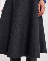 David Lawrence - Elvira Felted Wool Skirt