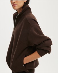 Cotton On Body Active - Plush Half Zip Sweatshirt