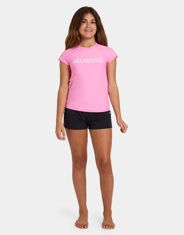 Billabong - Girls 6 to 16 Sun Chaser Short Sleeve Rashguard