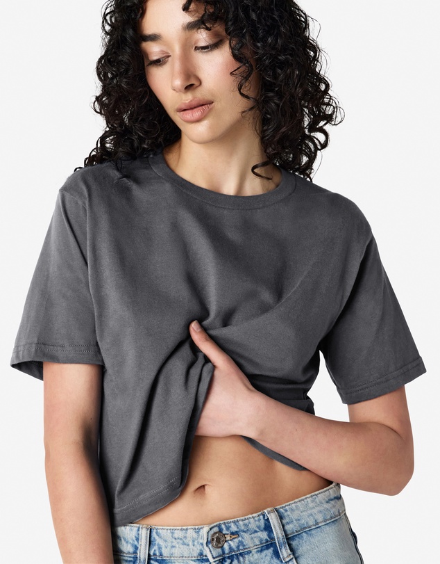 American Apparel - Women's Fine Jersey Boxy T-Shirt
