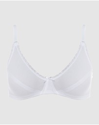 Royce Lingerie - My First Bra Pure Cotton & Lace Bra