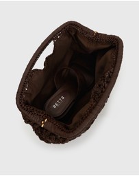Betts - Spainard Raffia Clutch Bag