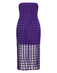 City Chic - Plus size Ebony Dress - cobalt