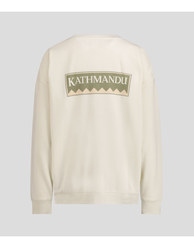 Kathmandu - Heritage Logo Slouchy LT BB Crew Sweatshirt
