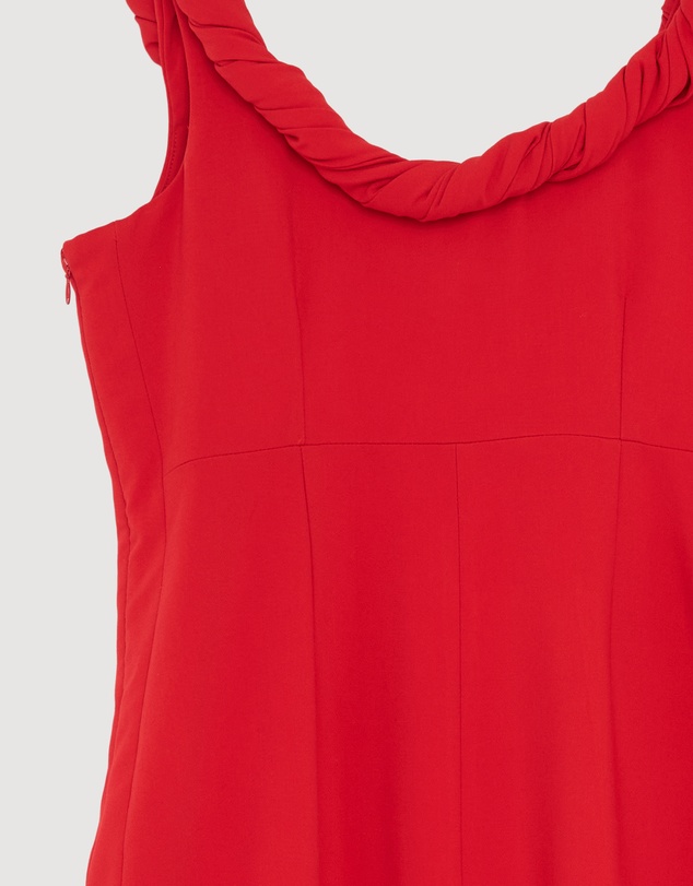 Revibe - Repaired BY JOHNNY. Talia Twist Midi Dress - AU 16