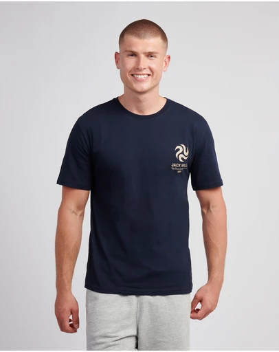 Jack Wills - Swirl Graphic T-Shirt