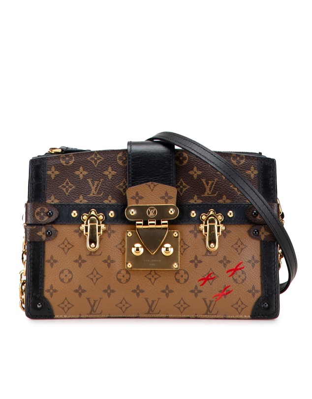 Pre-Loved by Azura Reborn - Pre-Loved Monogram Reverse Trunk Clutch