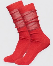 High Heel Jungle - Glitter Shimmery Lights Lurex Socks