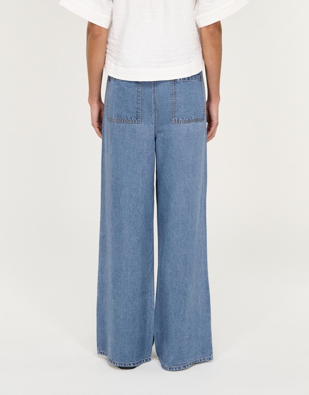 Staple the Label - Talia Chambray Relaxed Pants