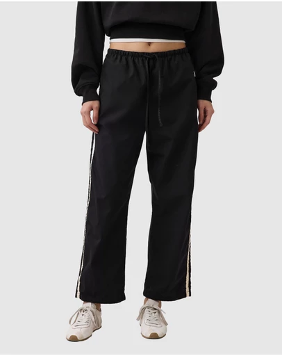 GAP - Organic Cotton Poplin Relaxed Easy Stripe Pants