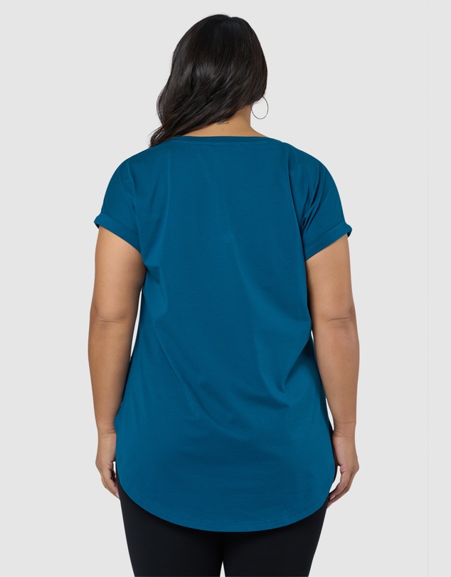 Indigo Tonic - Lauren Longline Tee