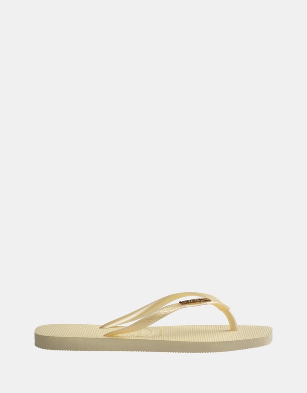 Havaianas - Slim Square Logo Metallic - Women's
