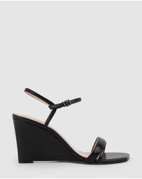 Edward Meller - SHILO90 Split Strap Sandal on Wedge