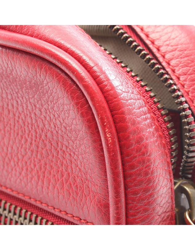 Pre-Loved by Azura Reborn - Pre-Loved Grained Calfskin Logo Crossbody