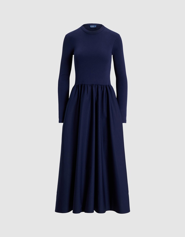 Polo Ralph Lauren - Cotton Long-Sleeve Dress