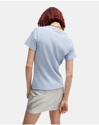 HUGO - Embroided Cotton Logo T-Shirt