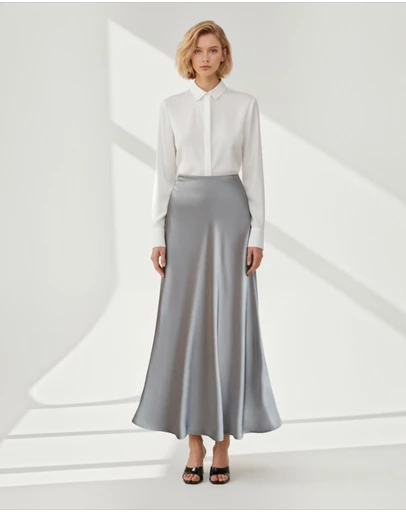 Mossée - Ayla Silk Skirt