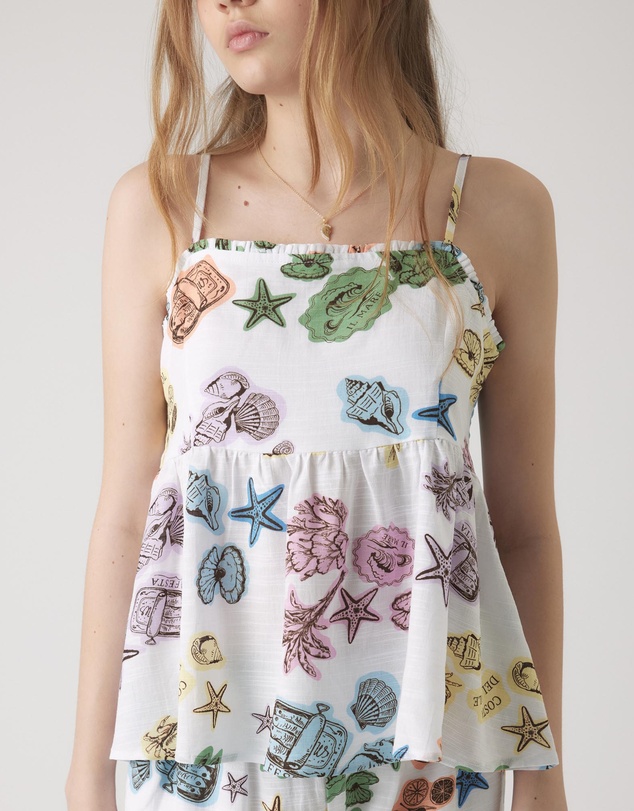 Decjuba Kids - Polly Printed Top - Teens