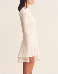 Shona Joy - Bowery Long Sleeve Ruffle Mini Dress