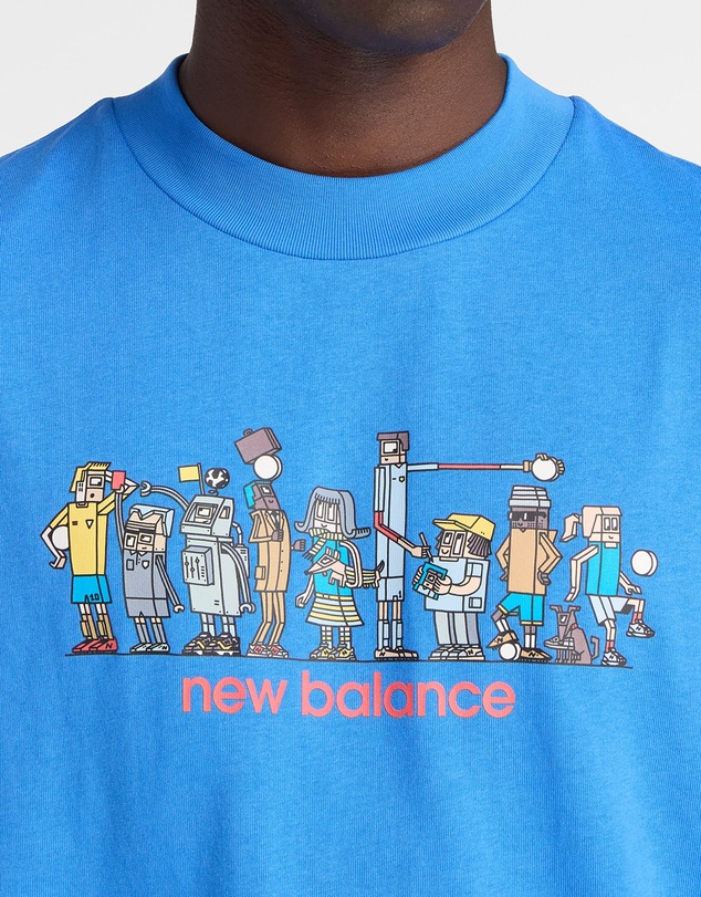 New Balance - Ghica Line Up Oversized T-Shirt