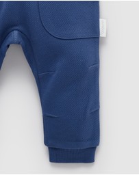 Purebaby - Slouchy Track Pant -Kids-Babies