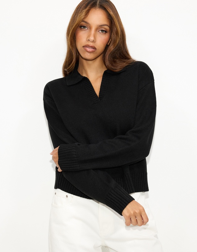 Dazie - Freya Knit Polo