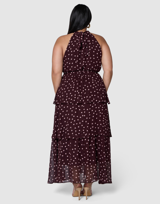 Pink Dusk by Curve Project - Adore Maxi Dress