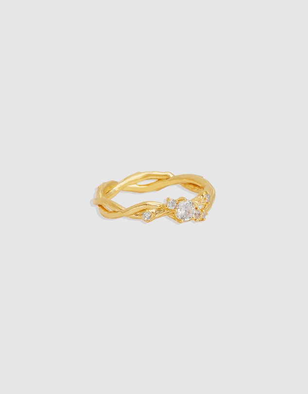 By Charlotte - No Rain, No Flowers Ring